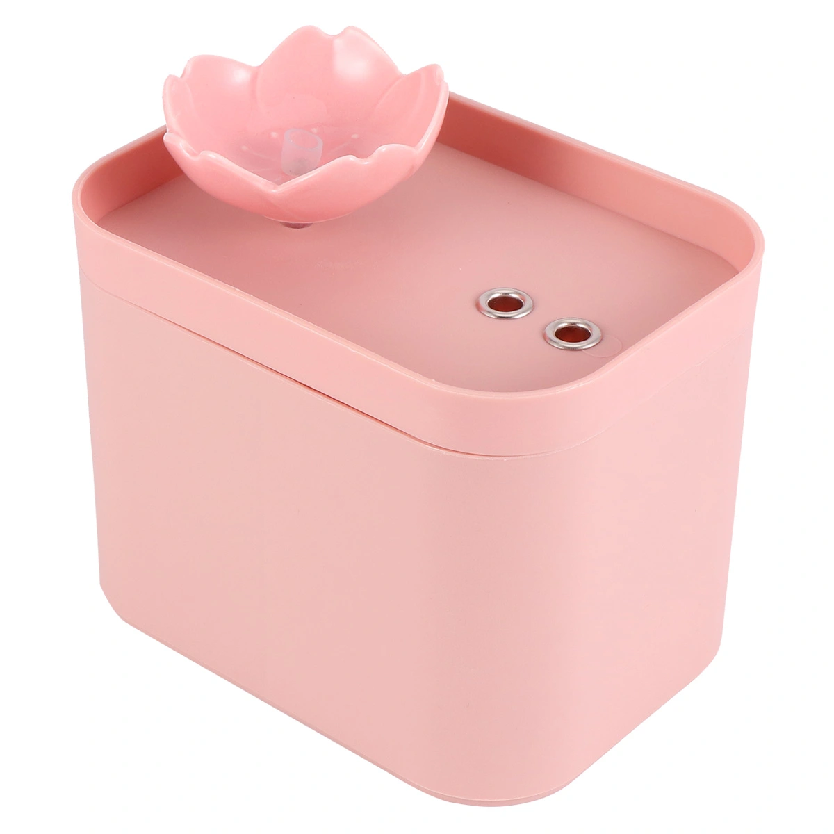 Cat Water Fountain Automatic Circulation Fountain Water Dispenser Water Feeder for Pet Cat Dog Kitten (Pink)