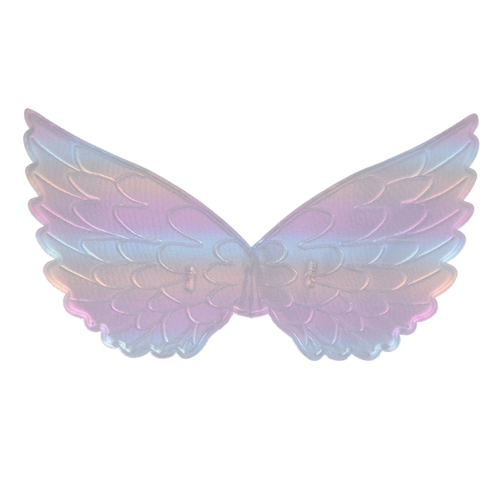 Angel Wings Cosplay Performance Prop Decoration Wings Props for Kids Children Halloween Stage Rainbow Color