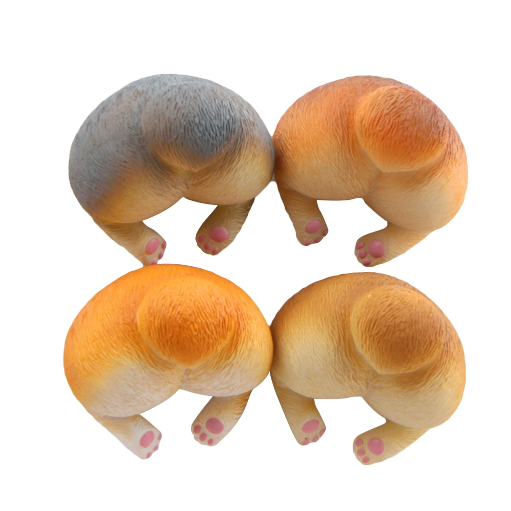 4pcs Corgi Butt Magnetic Cell phone Holders Animal Shape Pet Dog Phone Mounts Fridge Magnets