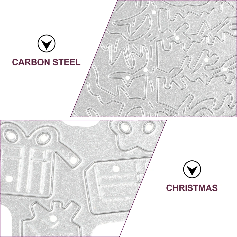 1pc Christmas Tree Cutting Die Carbon Steel Embossing Stencil Mold for DIY