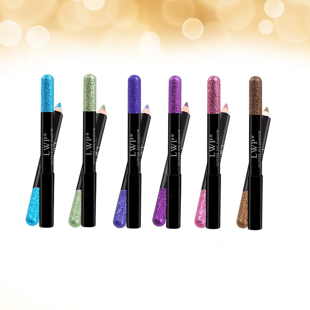 1 Set Eye Shadow Pen Women Paillette Eye Shadow Pens Colorful Eye Shadow Pens Makeup Eye Shadow Pens (Number 3 Color Group)