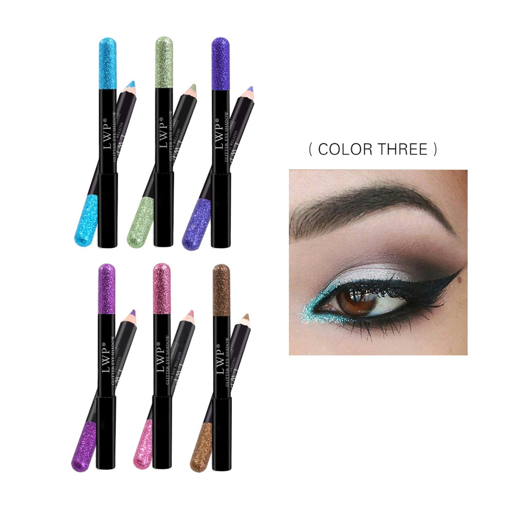 1 Set Eye Shadow Pen Women Paillette Eye Shadow Pens Colorful Eye Shadow Pens Makeup Eye Shadow Pens (Number 3 Color Group)