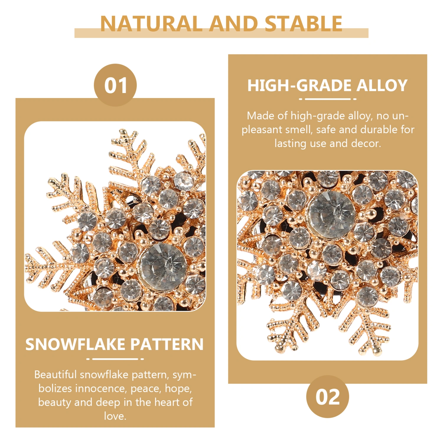 2Pcs Car Air Vent Clips Car Air Fresheners for Women Snowflake Air Vent Clips Car Decors