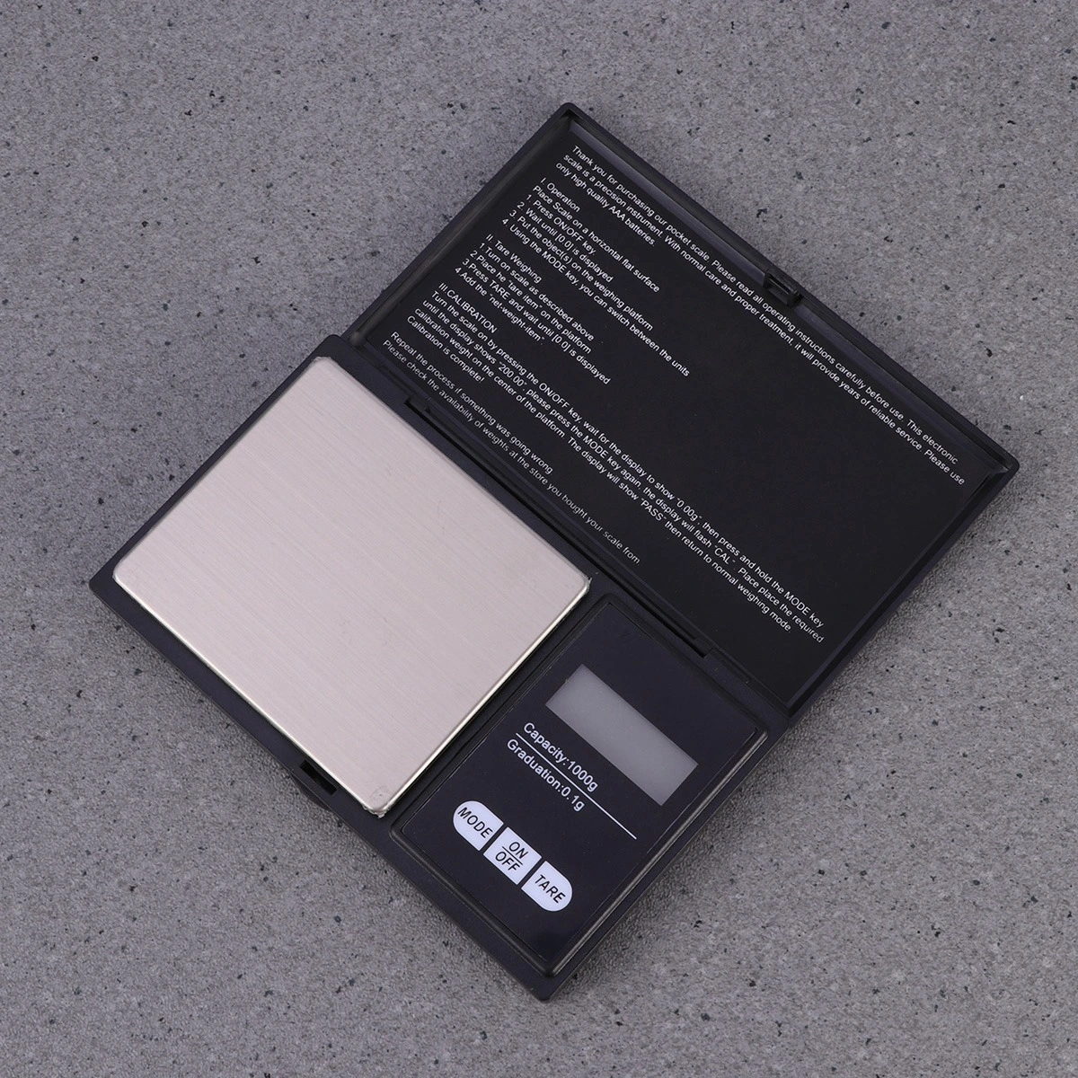 Miniature Electronic Jewelry Scale 1KG/0.01G High Precision Jewelry Scale Balance Electronic Digital Packet Scale