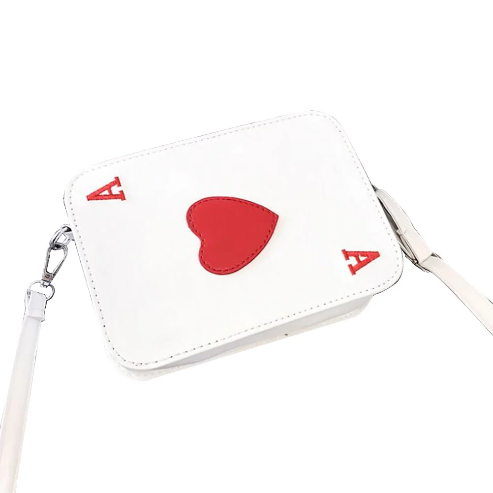 White Camera Shoulder Bag PC Small Square Bag Satchel for Women Girls Crossbody Bag Adjustable Shoulder Pack Purse