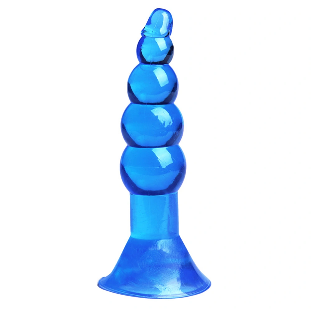 Adult Sex Toy Waterproof Butt Plug Sex Pleasure Toy Anal Sex Massager Toys Sex Stimulator (Blue)