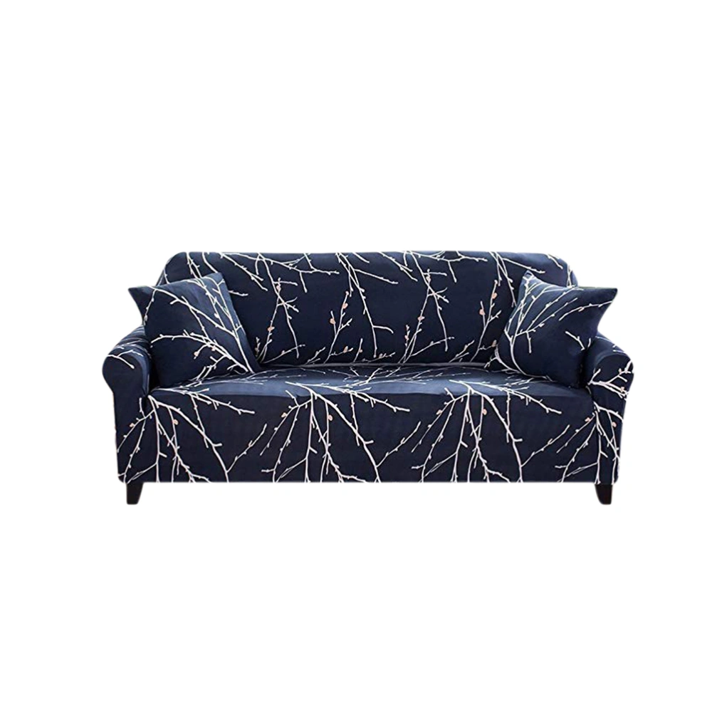 190-230CM Three Seats European Printed Fabric Sofa Cover Stretch Couch Cover Non-slip Elastic Full Coverage Sofa Slipcovers-Looking for Incense