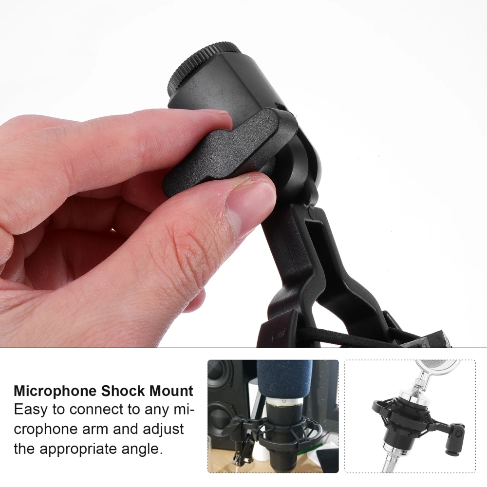 Mount Mic Holder Universal Suspension Shockmount for Condenser Mic