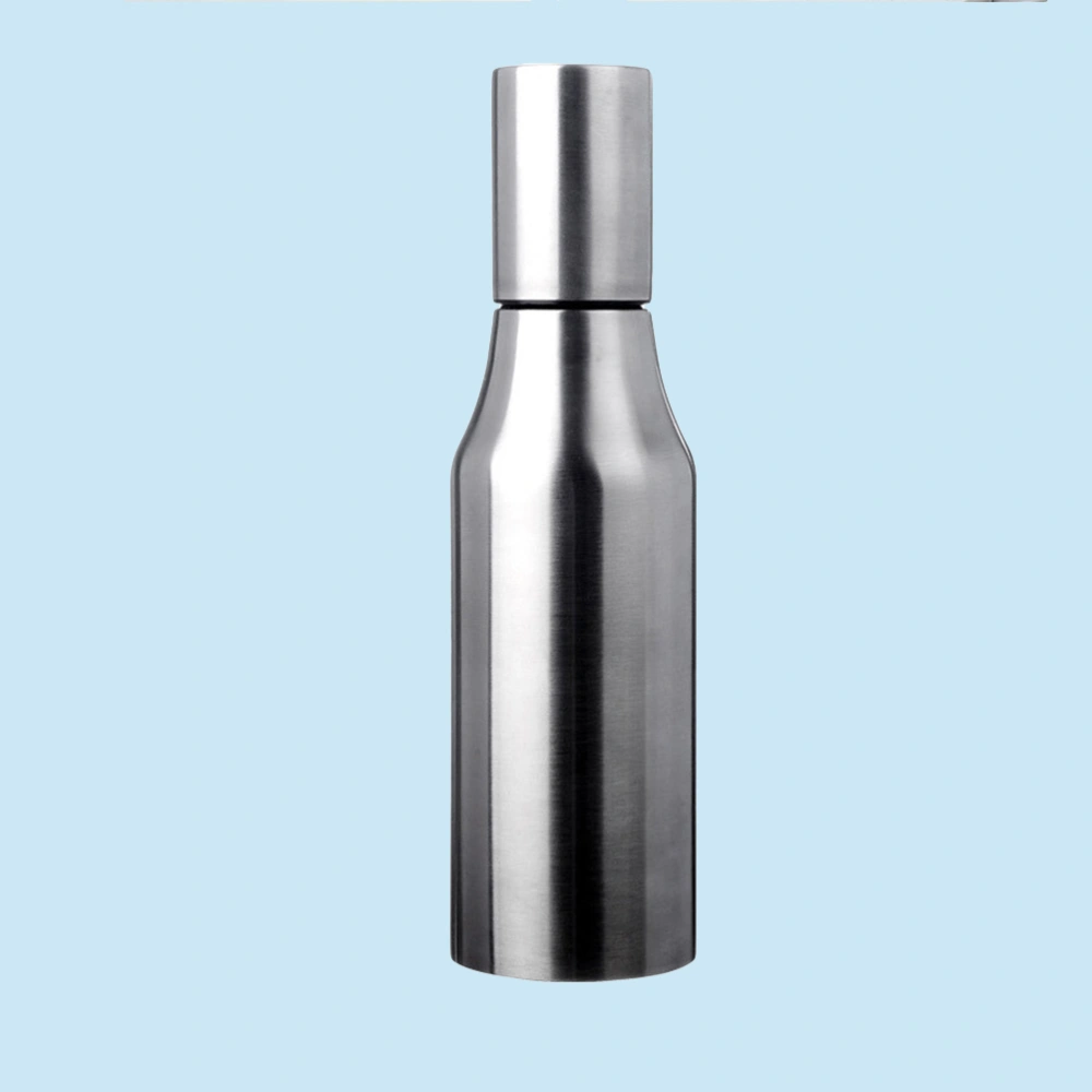 Stainless Steel Oil Dispenser Dust-proof Leak-proof Vinegar Bottle Cruet Durable Oil Soy Sauce Bottle for Kitchen Restaurant BBQ(750ml)