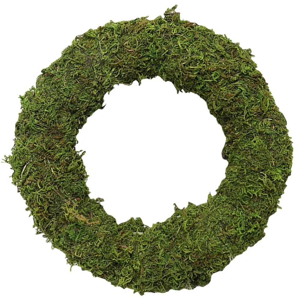 DIY Moss Rattan Wreath Handmade DIY Wreath Supply DIY Christmas Moss Wreath