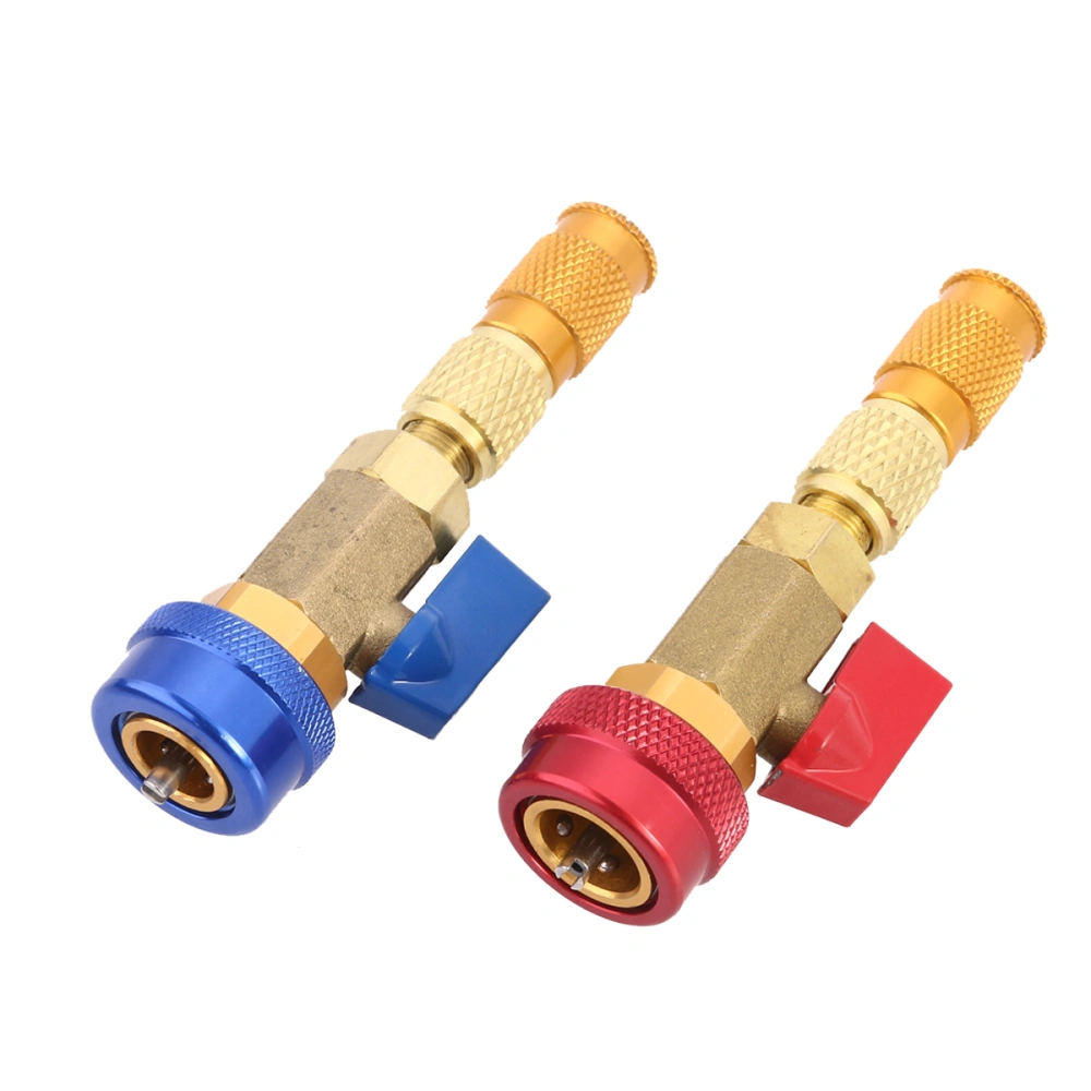 2pcs R134A Car Air Condition Core Remover Installer Repair Tool (Red & Blue)