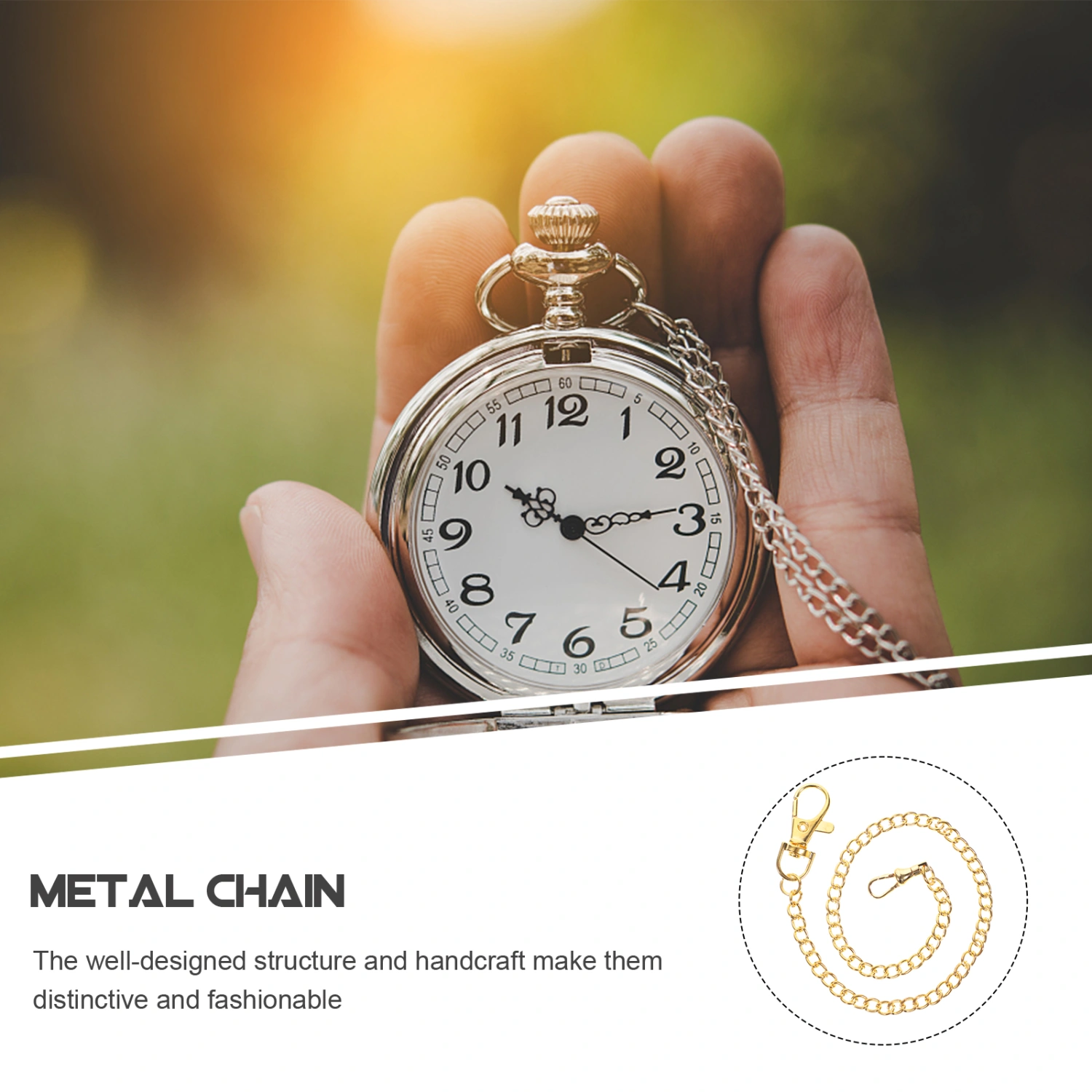 Pocket Watch Chain Metal Pants Chain Decorative Chain Jeans Chain Wallet Chain Decorative Chain