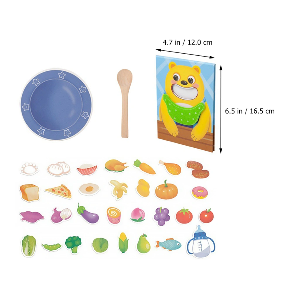 1 Set Children Feeding Food Toy Durable Interactive Toy Safe Feeding Toy