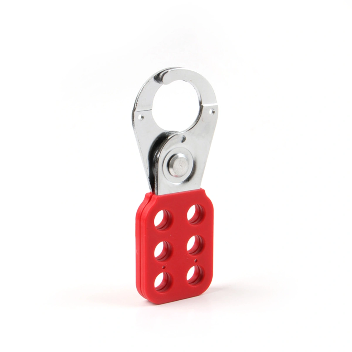Industrial Safety Six-hole Lockout Hasp with Red Coating