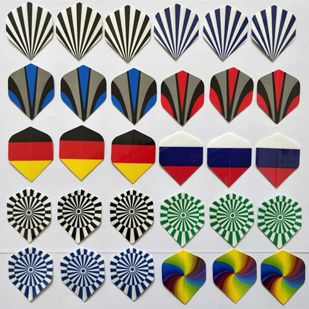 60pcs Standard Dart Tail Wings Professional Dart Accessories Outdoor and Indoor Sports Supplies for Adults Men Women