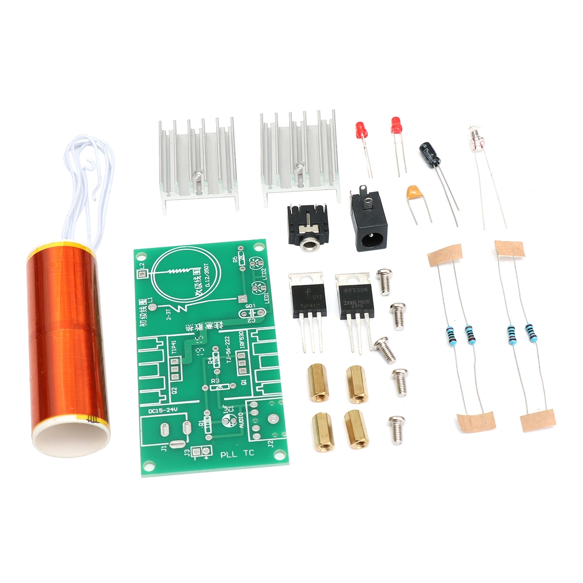 Mini Tesla Coil  Electronic Field Music DIY Project Kits Plasma Speaker Kit
