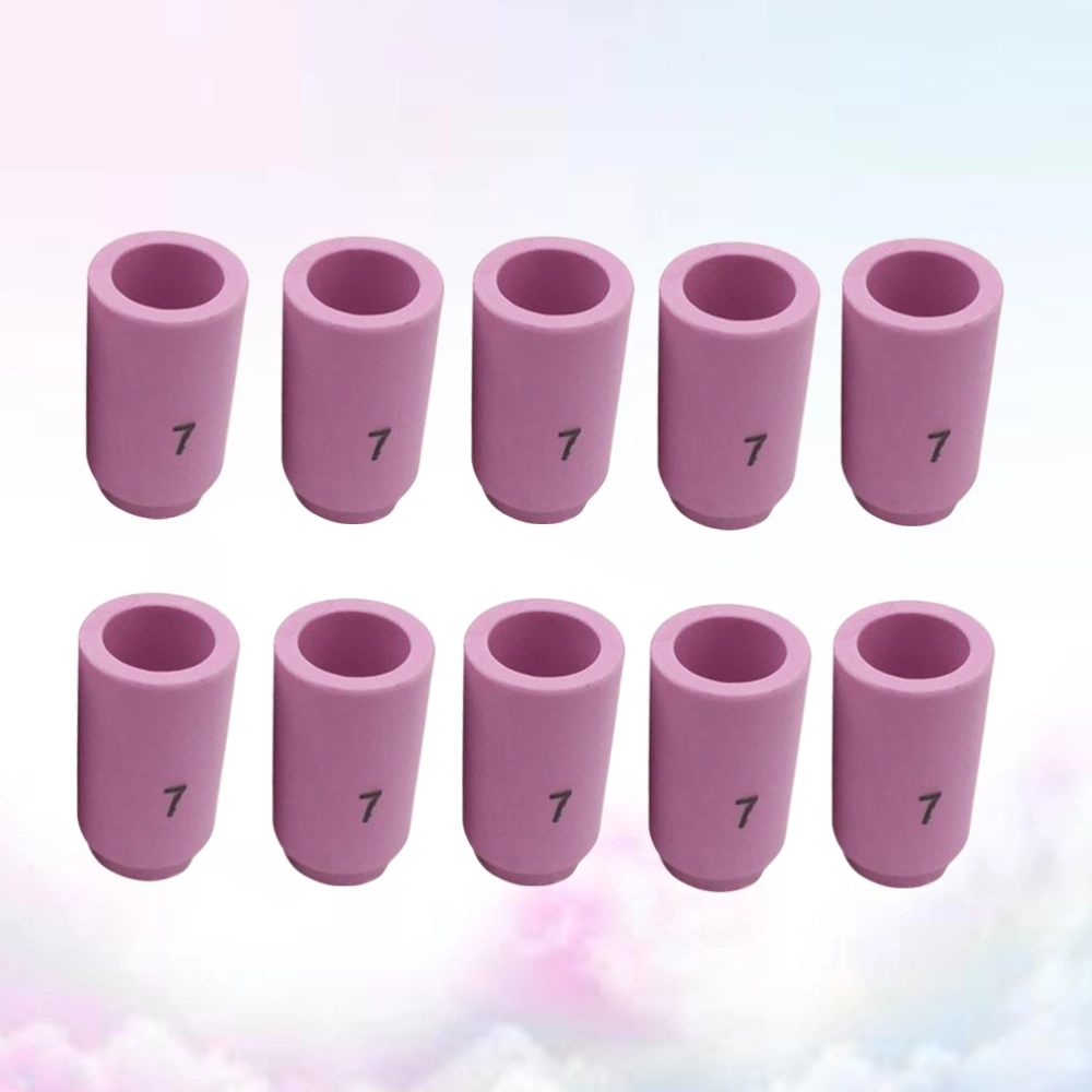 10Pcs 13N11 Welding Torch Mouth Tips Argon Arc Welding Nozzles Compatible for Welding Torch WP-9 WP-17 WP-18 WP-20 WP-25 WP-26