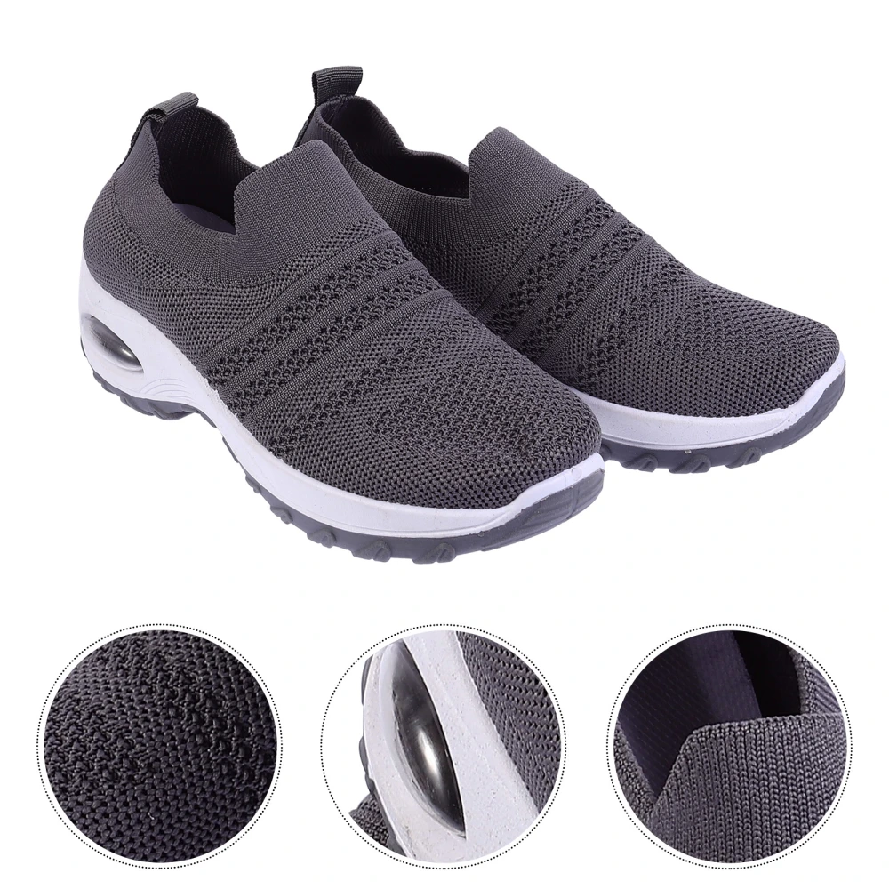 1 Pair of Female Fitness Sneakers Casual Shoes Sports Shoes Women Spring Shoes