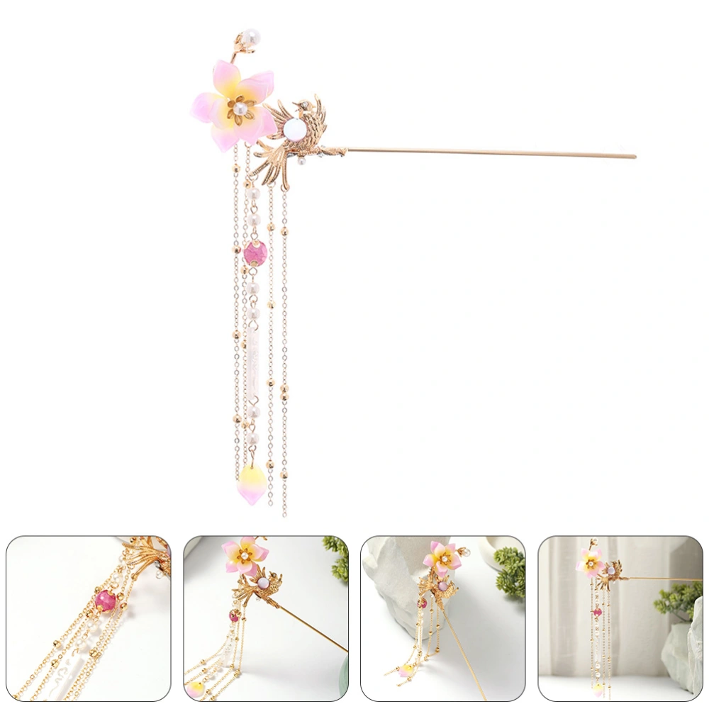 Classic Tassel Hairpin Creative Retro Hairpin Adornment Folk-custom Hair Stick