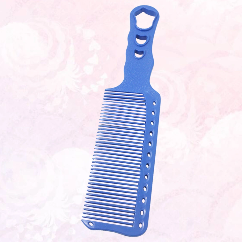 Resin Combs Hair Cutting Comb Hair Shearing Comb Haircut Supplies Accessories Hair Supplies for Men Women Salon (Blue)