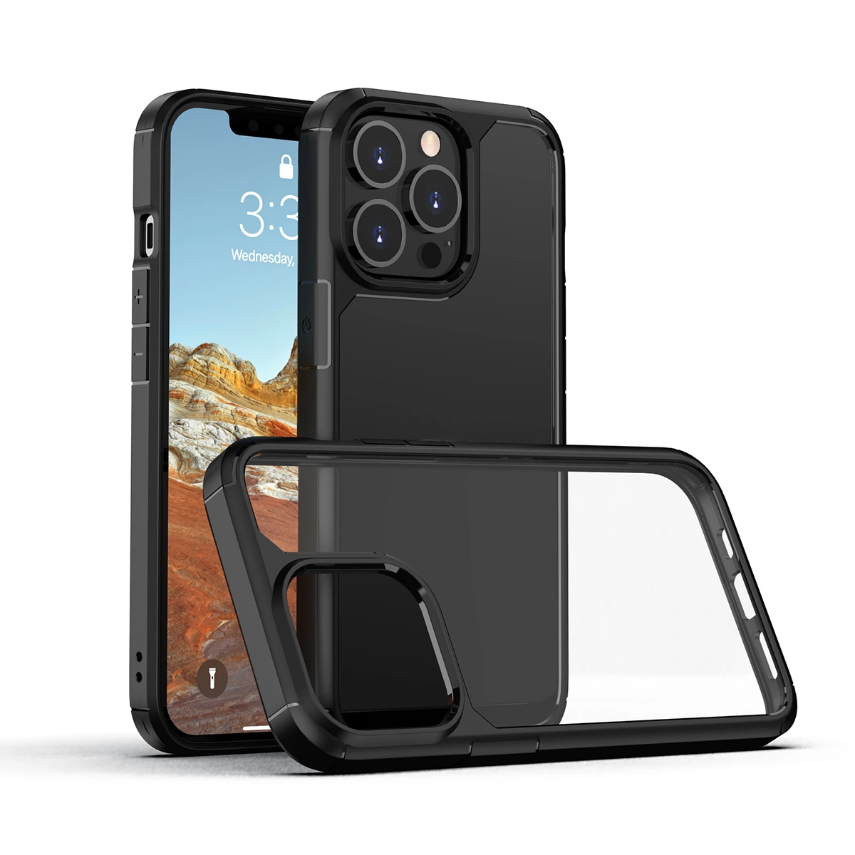 Anti-scratch Phone Shell Thin Slim Phone Case Compatible for iPhone 13 Pro Max