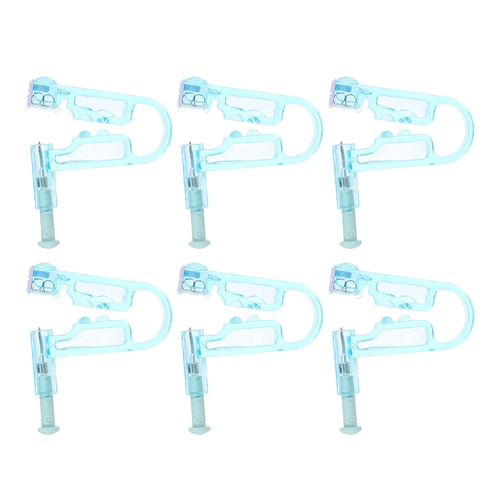 6pcs Ear Piercers Disposable Ear Hole Perforation Tools Ear Piercer Supplies