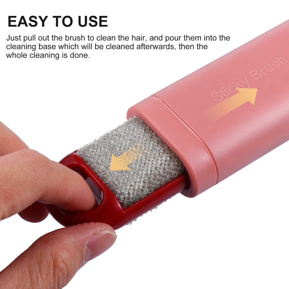 Electrostatic Pet Hair Remover Portable Brush Double-Sided Clothes Lint Brush