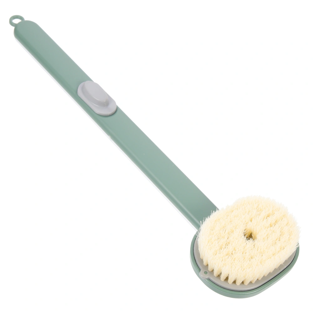 Back Exfoliating Brush Body Bath Brush Portable Back Scrubber Long Handle Shower Brush