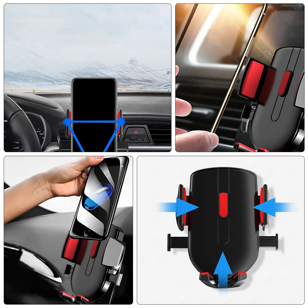 1Pc Vehicle-mounted Phone Bracket Telescopic Mobile Phone Holder Auto Phone Rack