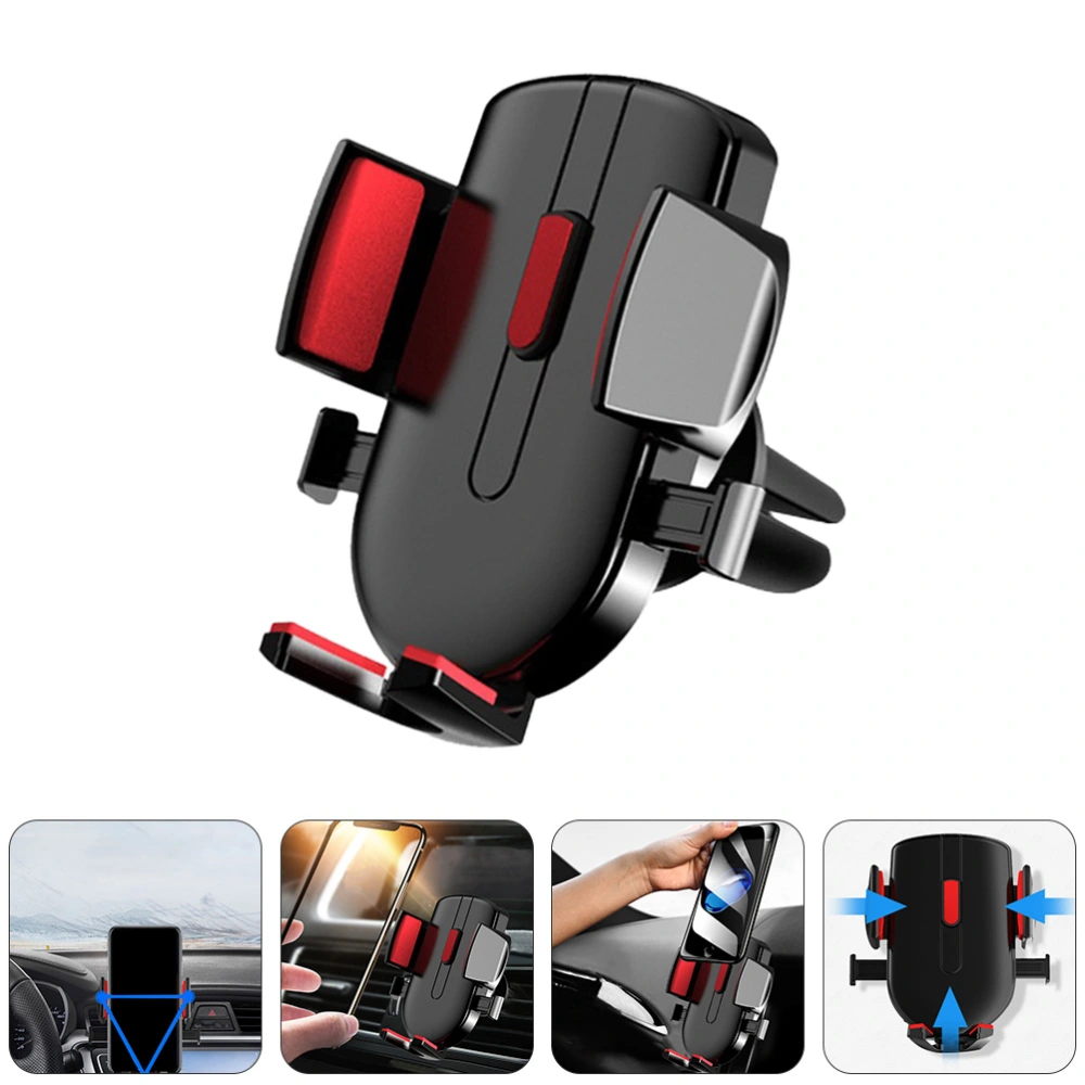 1Pc Vehicle-mounted Phone Bracket Telescopic Mobile Phone Holder Auto Phone Rack