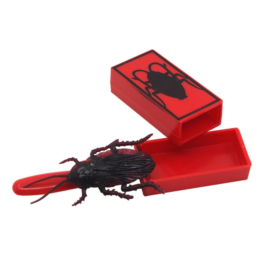 4pcs Funny Artificial Cockroach Trick Toys Fake Cockroach Playing Props