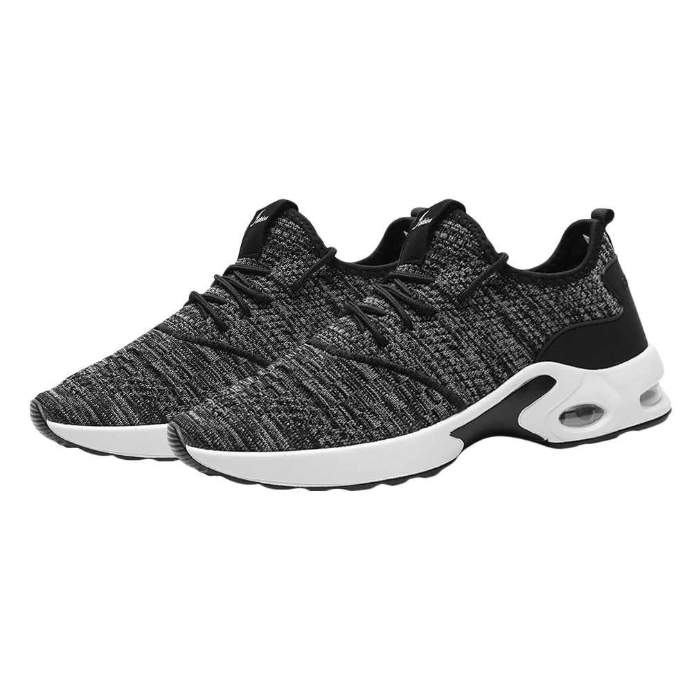 Gym Shoes Fashion Breathable Casual Shoes Durable Air Cushion Sports Shoes for Man (Gray, 44 Yards, EU42,US10,UK7.5, 27CM，10US,7.5UK，42EU,10.611Inch)