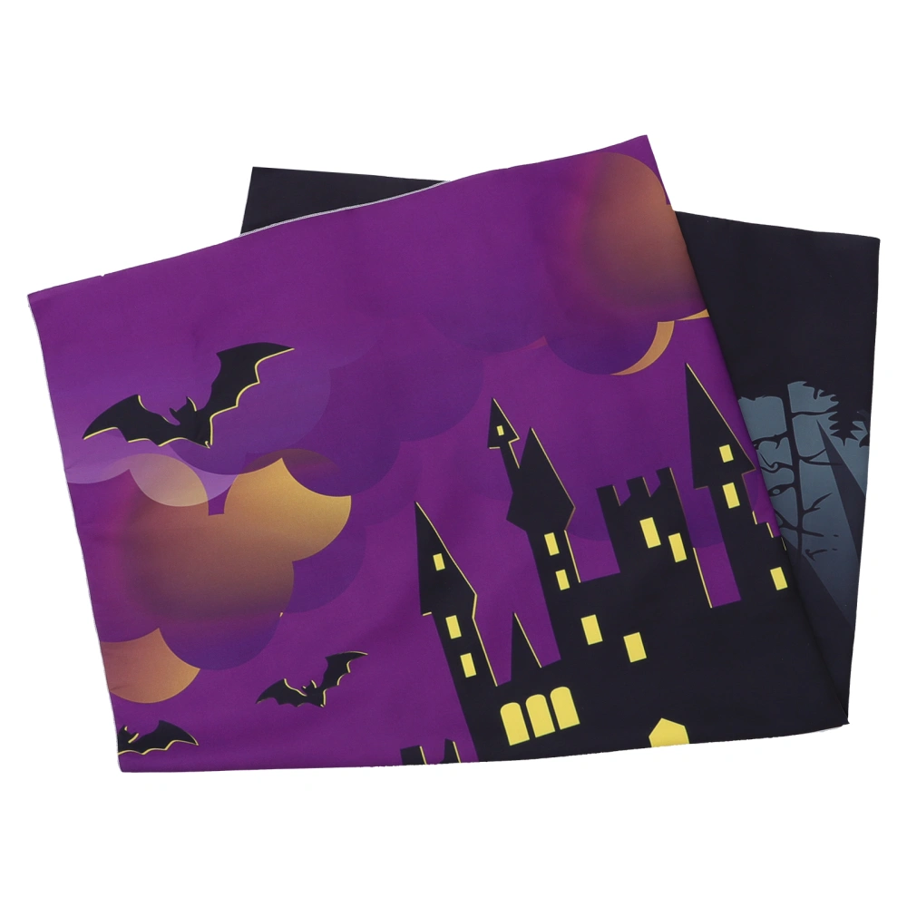 Halloween Backdrop Decor Castle Background Cloth Halloween Tapestry Prop