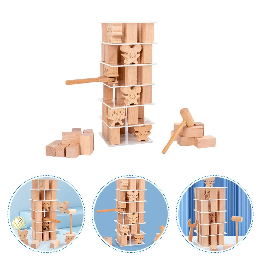 1 Set of Discovery Stack Toy Educational Plaything Brain Training for Children