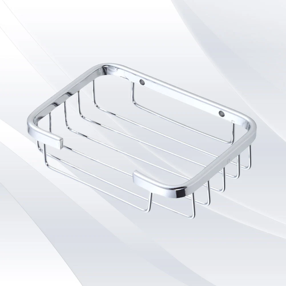 Soap Holder Shower Wall Mount Soap Holder Dish Sponge Tray Soap Rack Aluminum Basket Bathroom Accessories