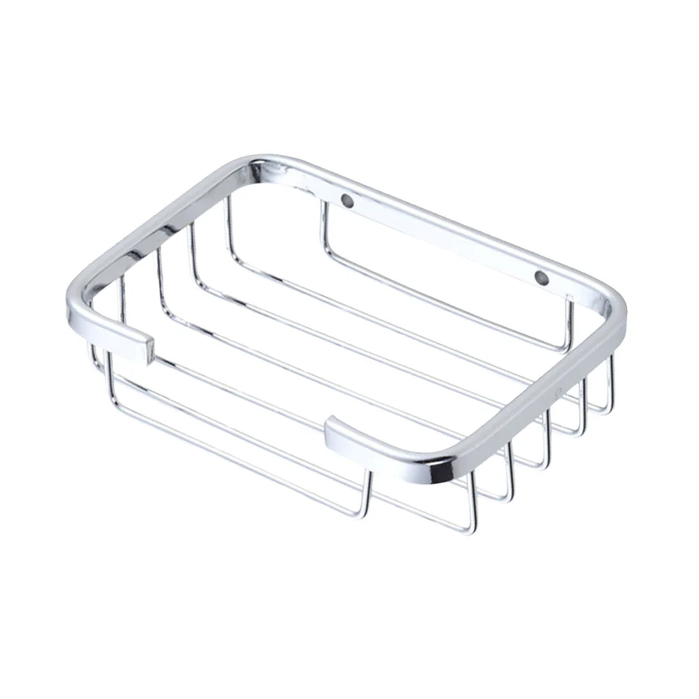 Soap Holder Shower Wall Mount Soap Holder Dish Sponge Tray Soap Rack Aluminum Basket Bathroom Accessories