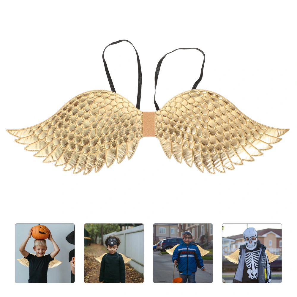 Children Angel Wings Model Decor Halloween Parties Supply Masquerades Wings Decor