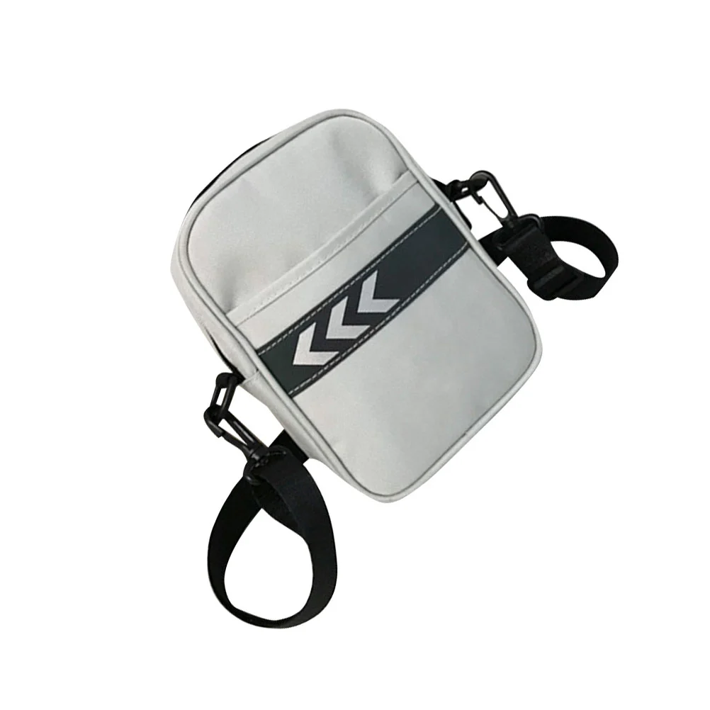 Mini Fashion Shoulder Bag Small Canvas Handbag Adjustable Crossbody Bag Purse for Women Men