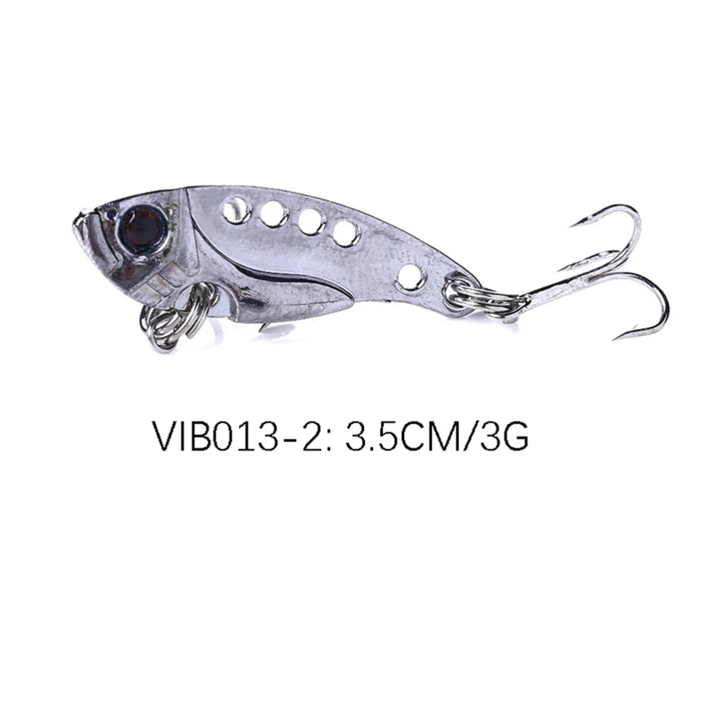 4PCS Metal Fishing Lure Baits Artificial Hard Bait False Bait Road Bait Plating VIB Fishing Gear Baits Fishing Tackle Accessories