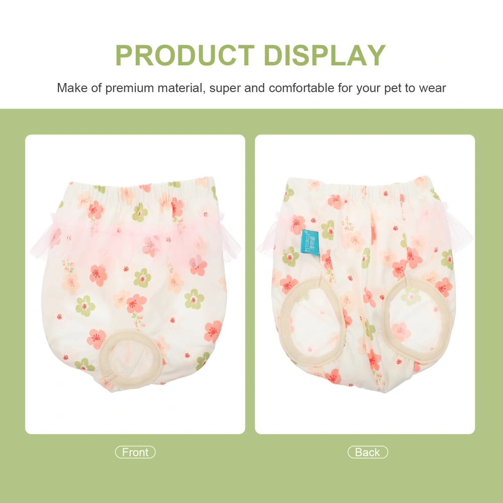 Female Puppy Protective Pant Household Pet Physical Pant Reusable Dog Diaper