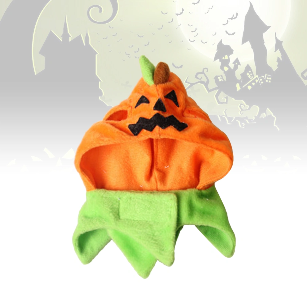 Halloween Cat Hat Pet Hats Funny Pumpkin Hat Dress up for Pet Cat Dog Party Cosplay Decoration (Free Size)