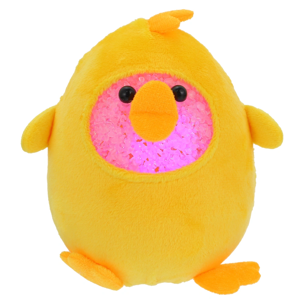 Glow in The Dark Chick Doll Ornament Decorations Luminous Desktop Ornaments