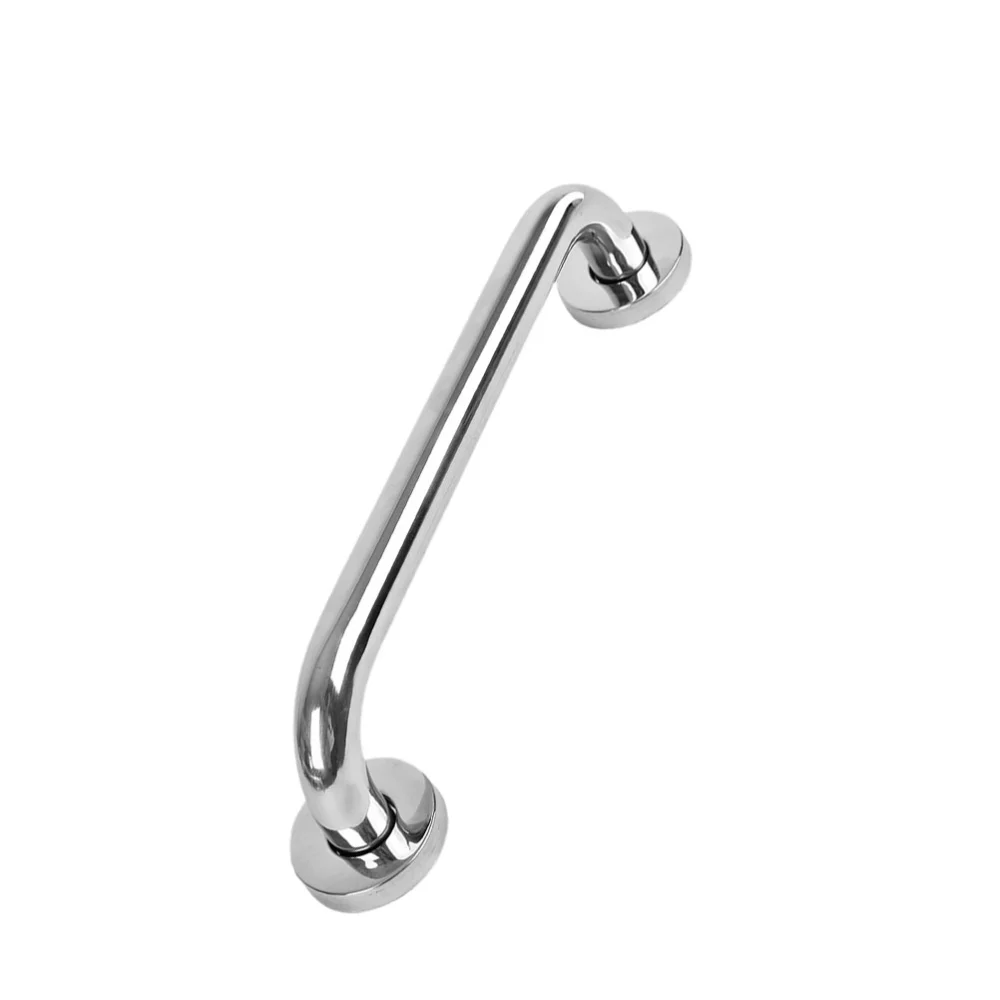 1PC 304 Stainless Steel Tub Safety Grab Bar Prevent Slippery Armrest Thickening Metal Bathroom Handrail Sturdy Elderly Safety Handrail for Home Use