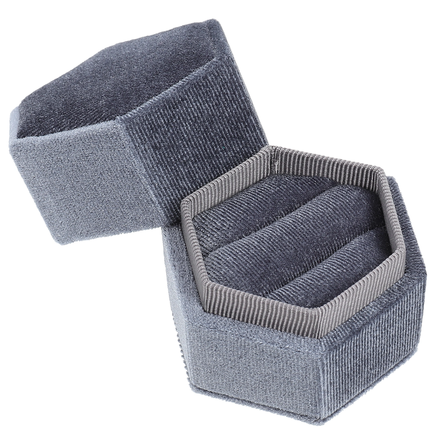 Wedding Jewelry Ring Box Proposal Hexagon Ring Box Engagement Ring Holder