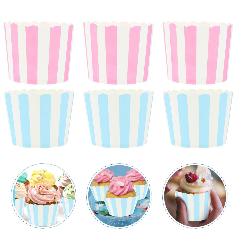 100 Pcs Cake Cups Delicate Muffin Cups Baking Paper Cup Cupcake Storage Cups