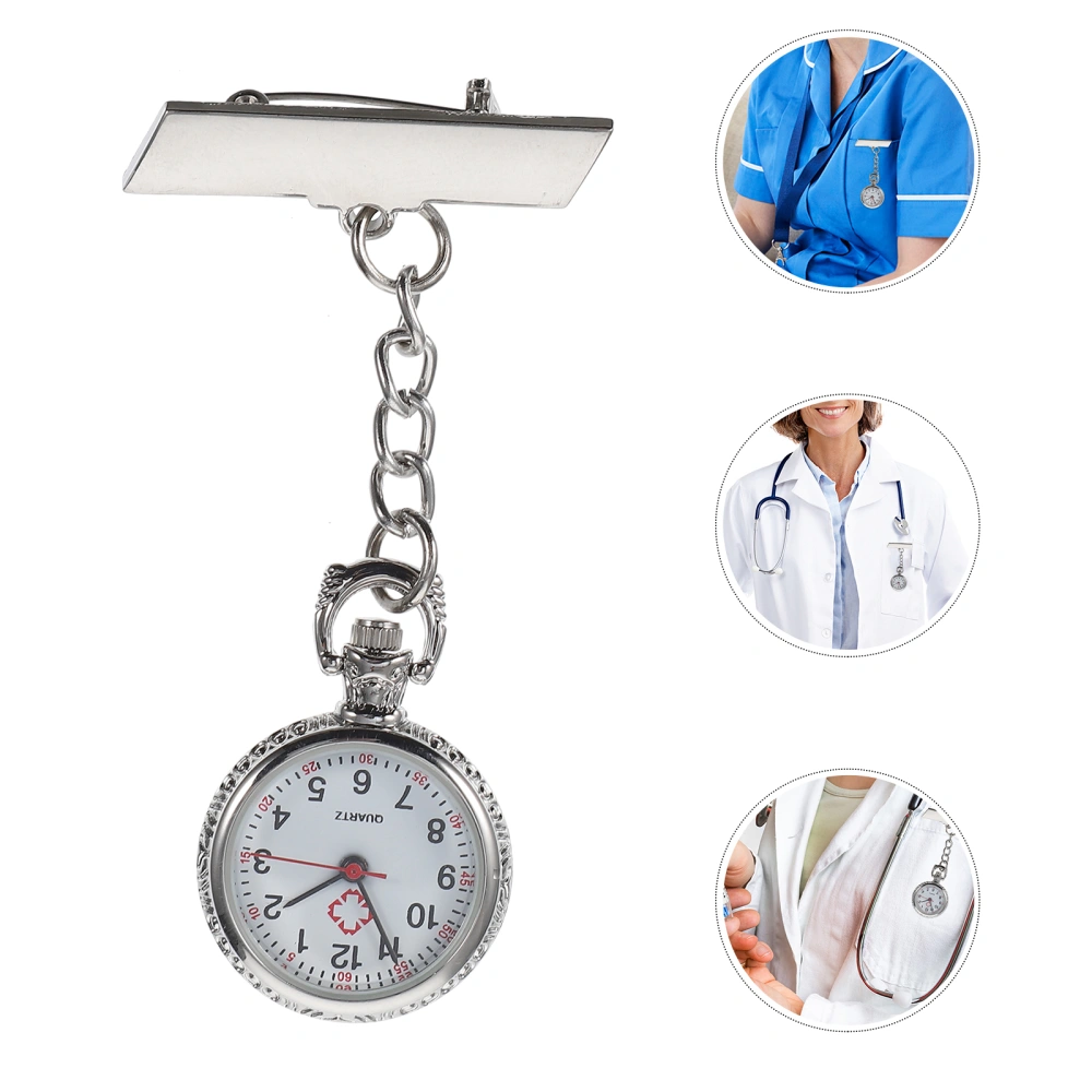 1pc Practical Nurse Pocket Watch Professional Alloy Pocket Watch Portable Watch