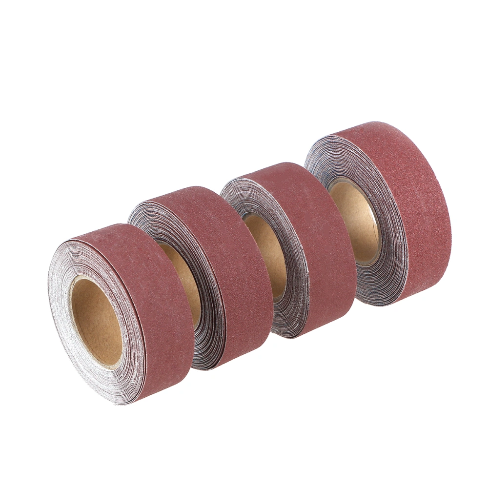 Boxed Abrasive Rolls Drawable Emery Cloth Roll Metal Glass Carpentry Sanding Paper for Wood Turners Furniture Repair Automotive Body Work