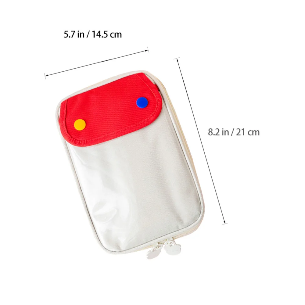 Pen Storage Bag Students Stationery Bag Lovely Pen Pouch Large Capacity Pen Pouch