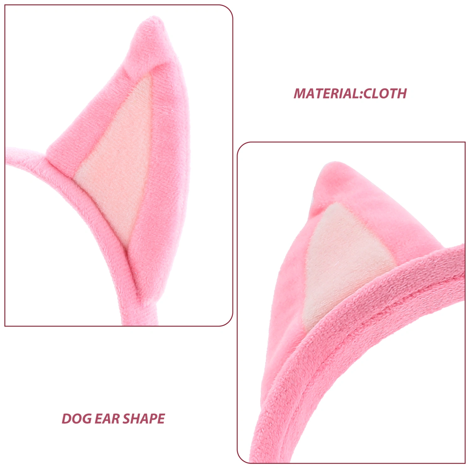  Ears Headband Fancy Dress Headband Dog Ears Headband Adult Headband Cosplay Prop