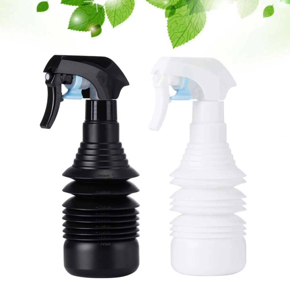 2Pcs Retractable Watering Cans Creative Folding Sprayers Portable Spray Bottles Hair Styling Sprayer